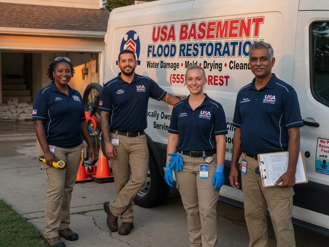 Basement Flood Cleanup company in Davilla, TX