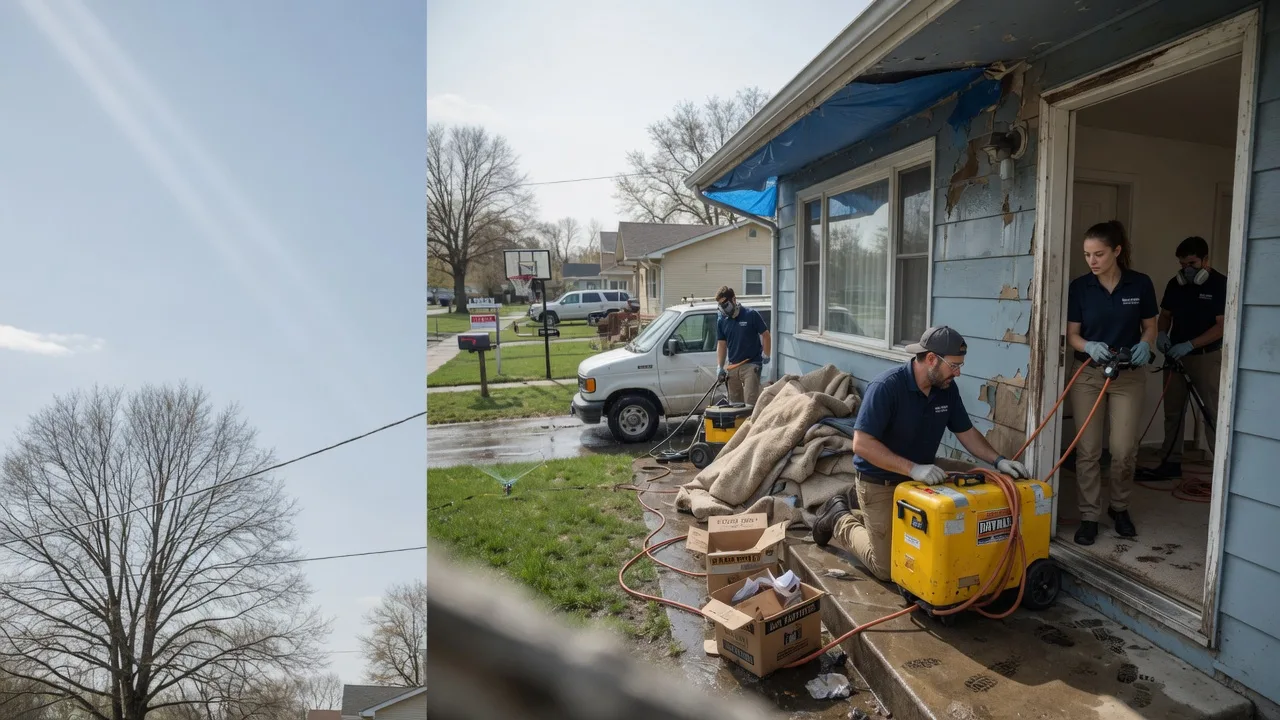 Basement Flood Cleanup in Davilla, TX near me